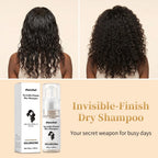 Invisible Dry Shampoo Powder for Volumizing and Oil Control