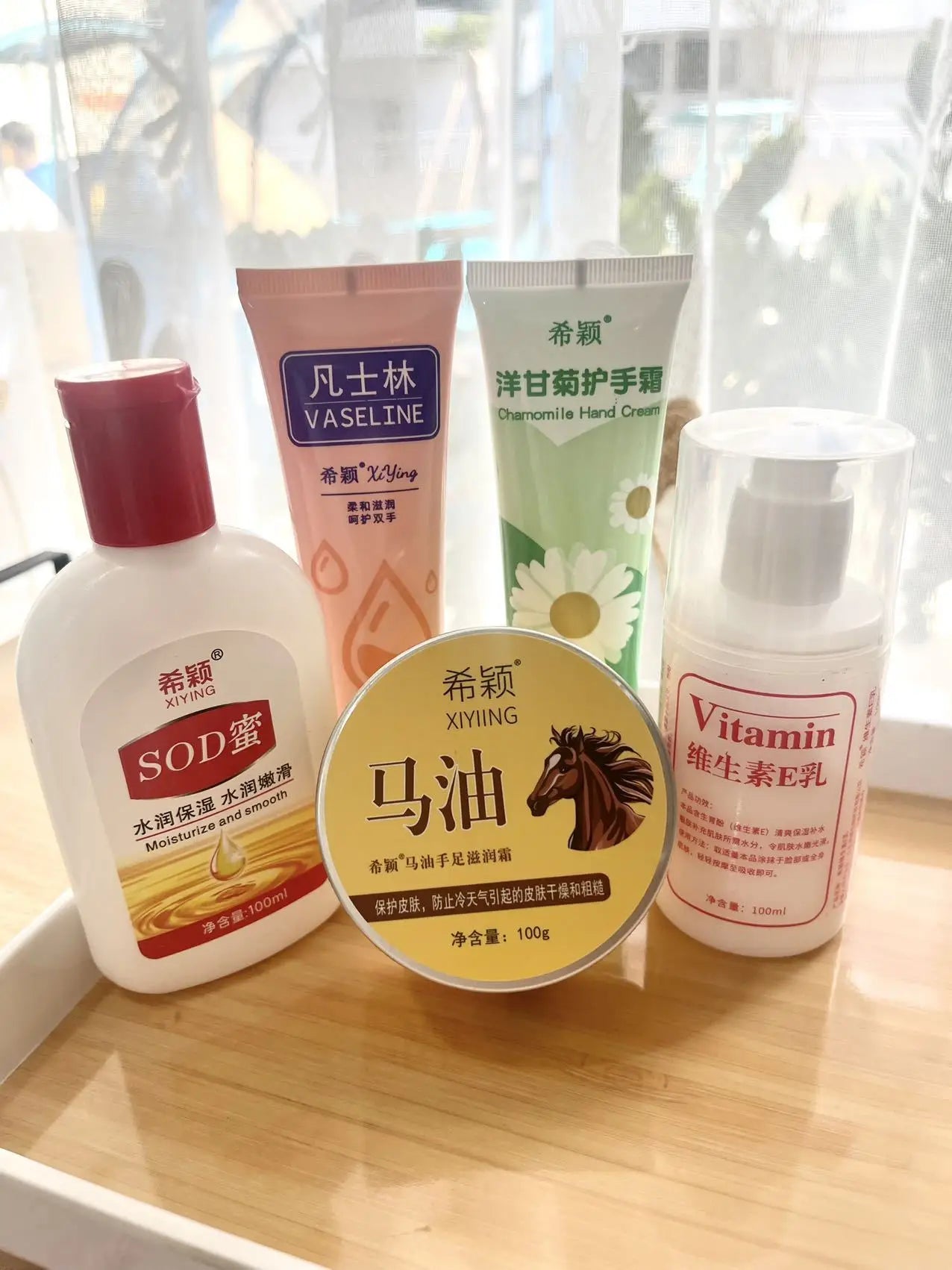 Xiying Moisturizing Skin Care Set Deep Repair Anti Cracking Cream - 12