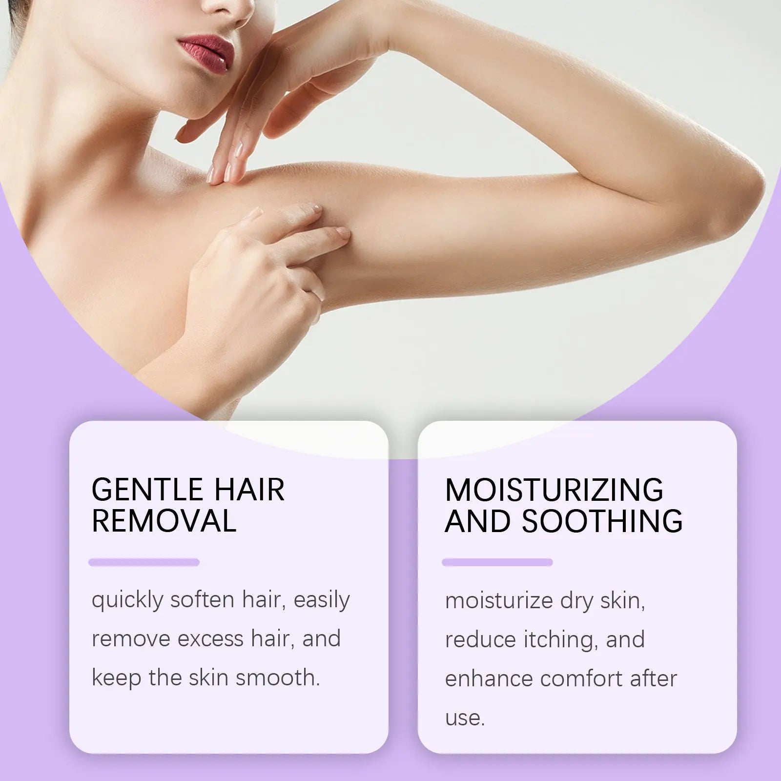 Painless Hair Removal Foam Mousse for Smooth Skin - 8