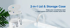 Electric Water Flosser for Teeth with 8 Nozzles and 10 Pressure Settings