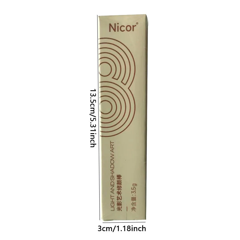 Nicor High Gloss Concealer Stick Waterproof Face Makeup