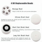 4-in-1 Electric Rotating Facial Cleansing Brush and Massager