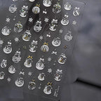 3D Christmas Cartoon Nail Art Stickers