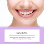 Purple Teeth Whitening Toothpaste for Stain Removal