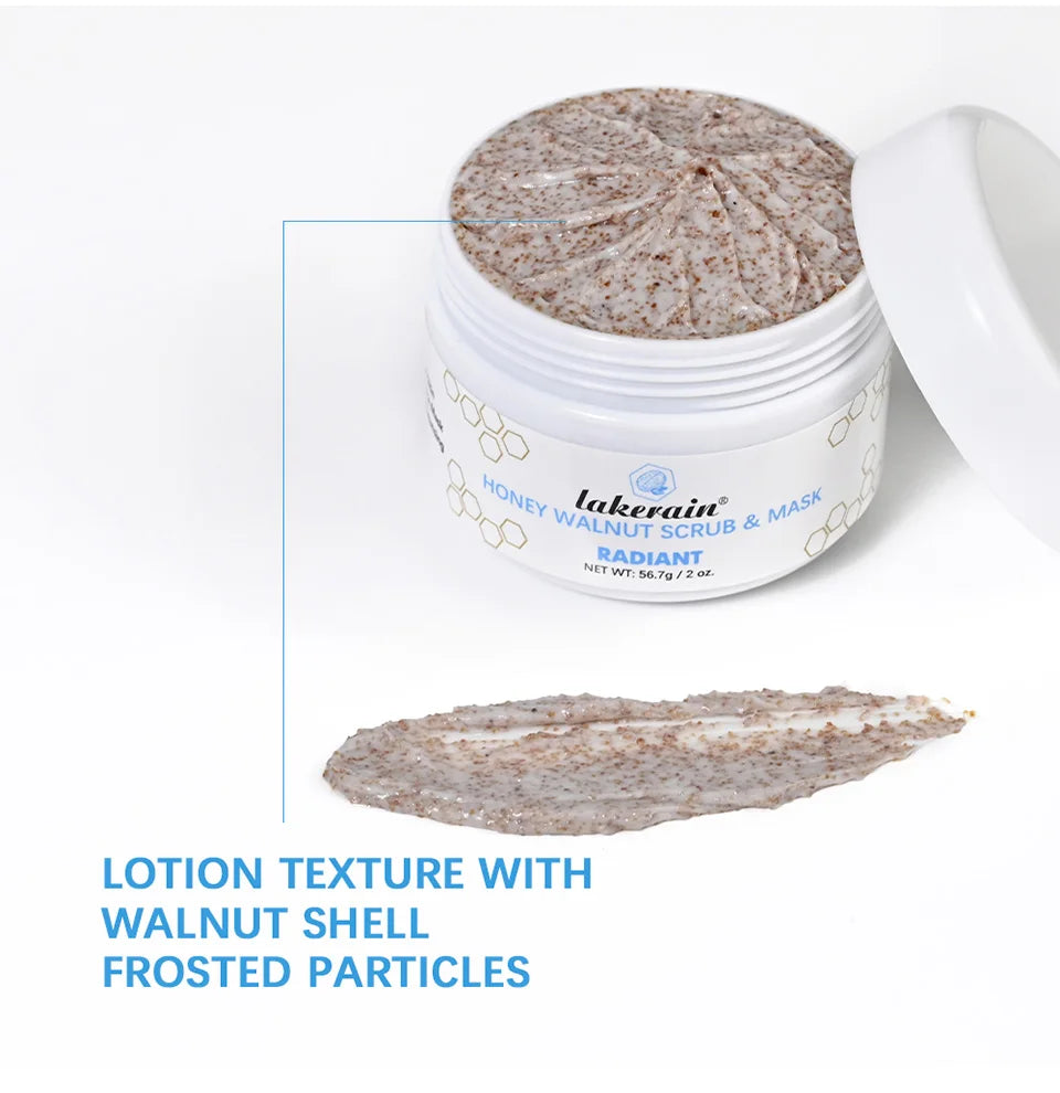 Honey Walnut Exfoliating Facial Scrub and Mask - 12