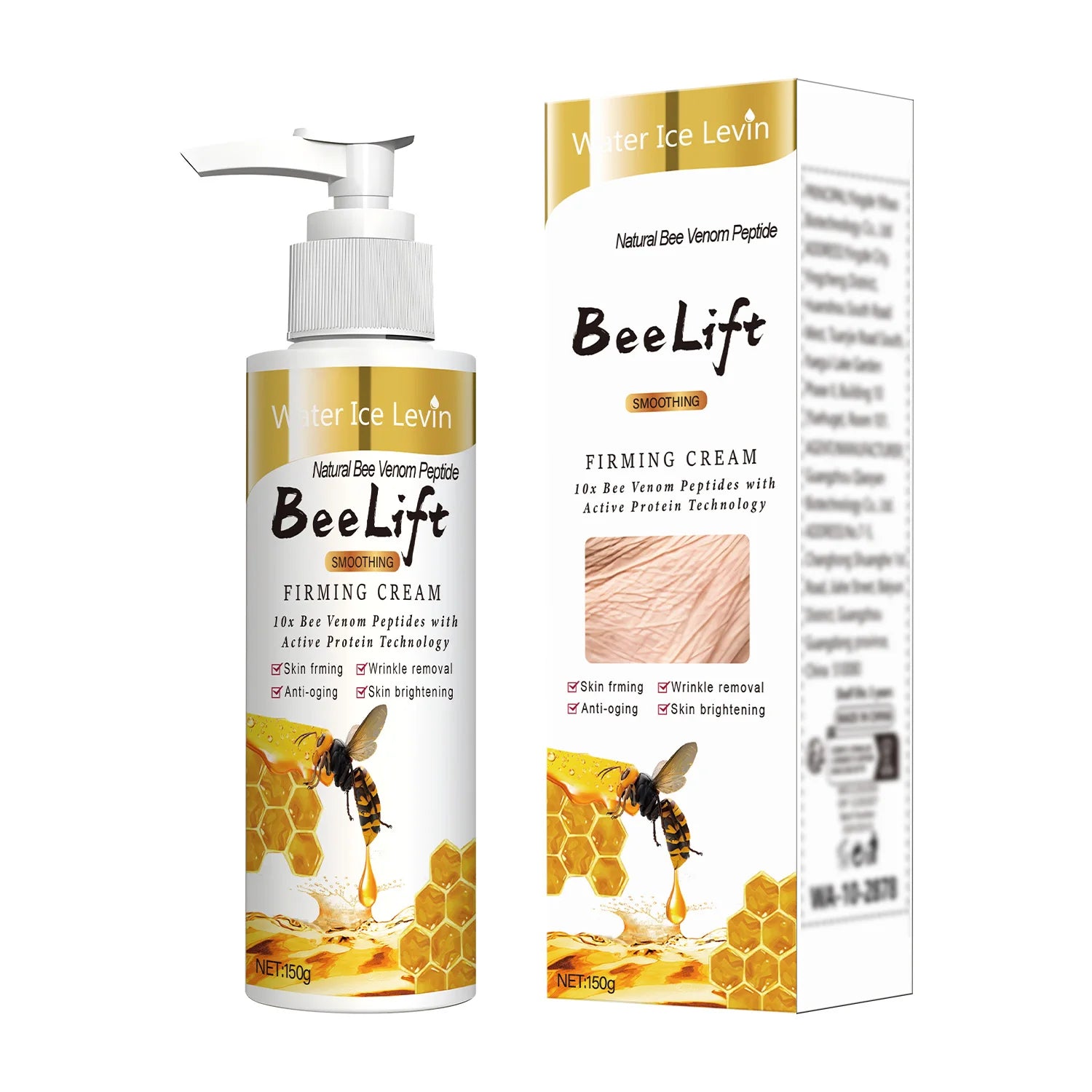 Bee Venom Peptide Lifting Firming Cream Anti-Aging Moisturizer - 9