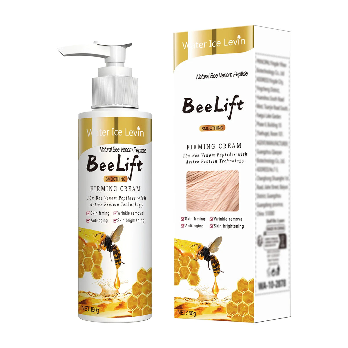 Bee Venom Peptide Lifting Firming Cream Anti-Aging Moisturizer