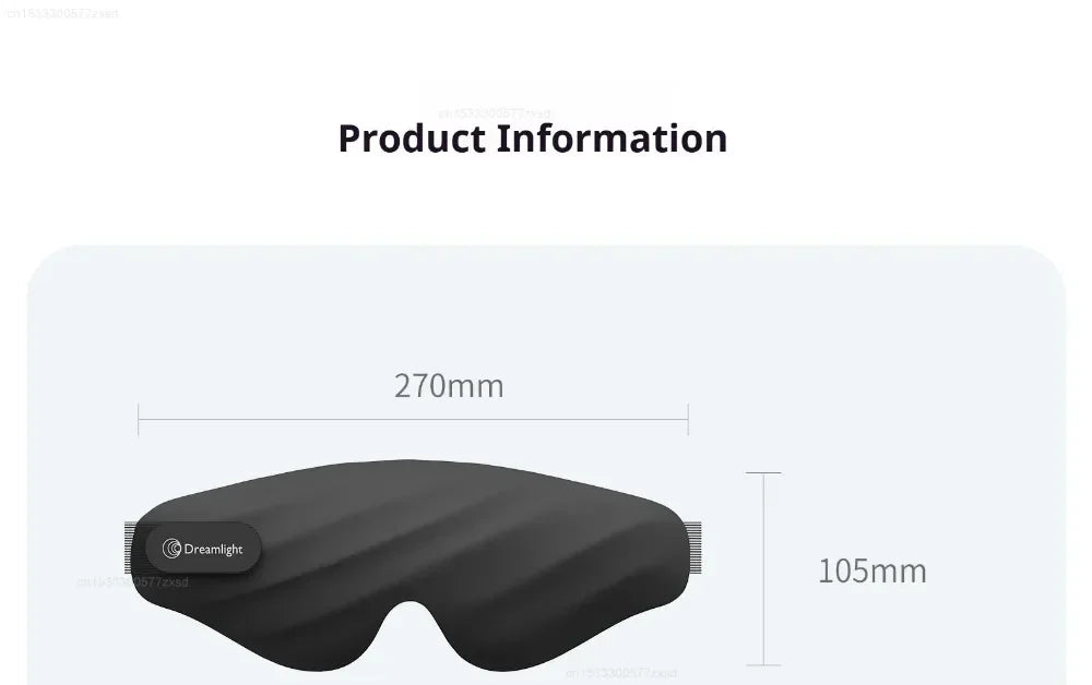 Dreamlight 4S 3D Contoured Sleep Mask Light Blocking Travel Blindfold