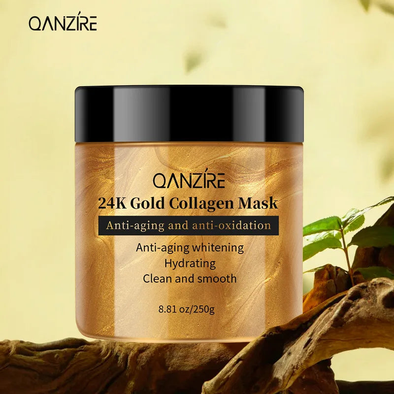 24K Gold Collagen Face Mask Anti Aging Whitening Peel Off Gel
