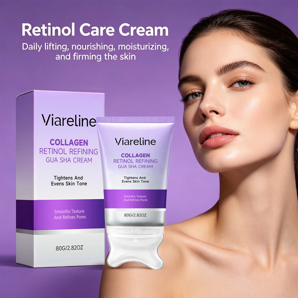 Collagen Retinol Sculpting Gua Sha Facial Cream