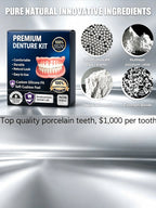 Temporary Silicone Cosmetic Denture Kit for Natural Smile
