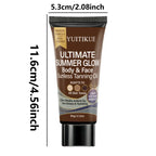 YUITIKUE Self Tanning Oil Face and Body Sunless Bronzer 60g