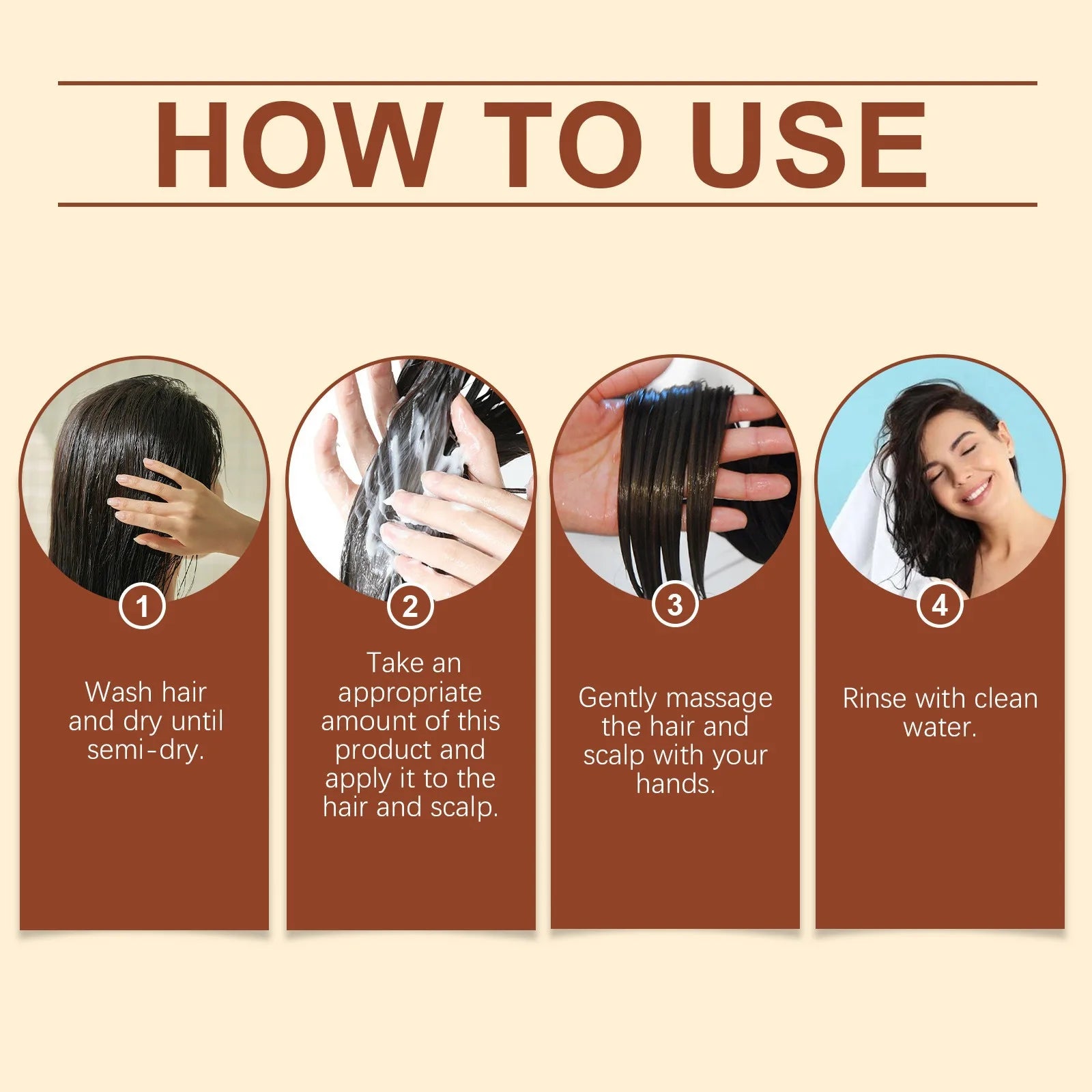 Deep Repair Hair Mask Treatment for Damaged Dry Hair and Split Ends 100g - 6