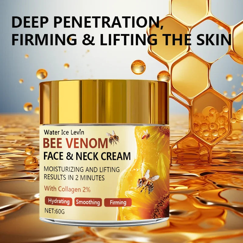 Bee Venom Face and Neck Cream Firming Moisturizing Anti Aging Essence