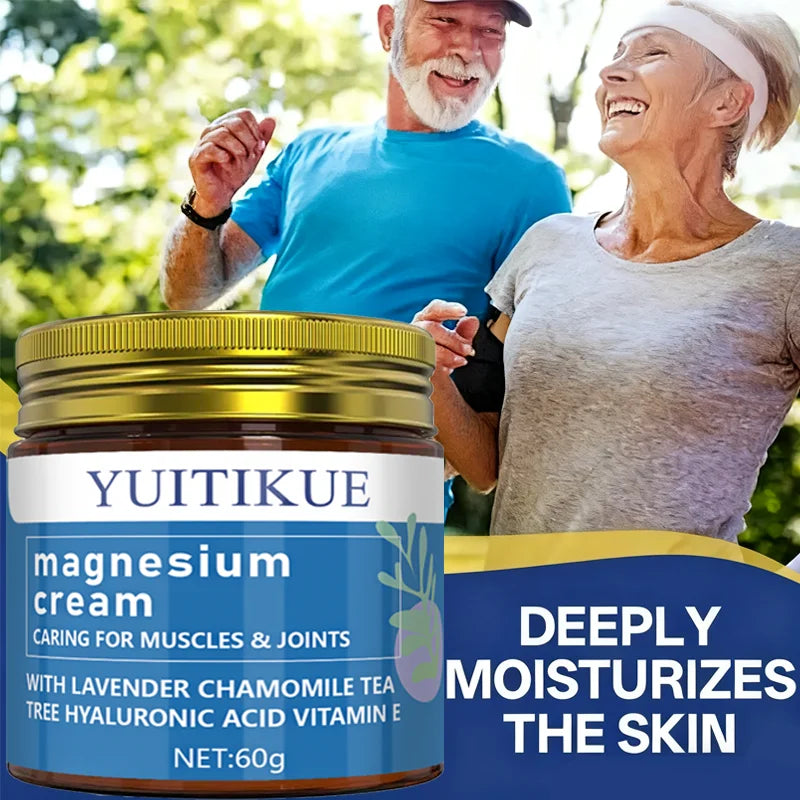 YUITIKUE Magnesium Body Lotion Night Moisturizer for Muscle and Joint Care