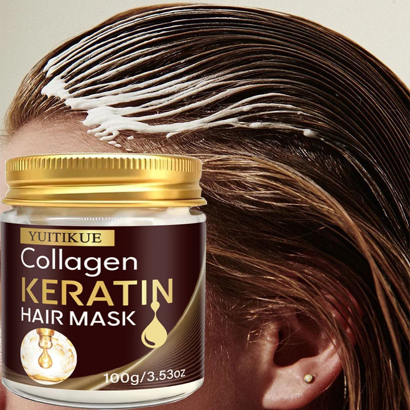 Collagen Keratin Hair Mask 100g Deep Repair Treatment