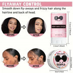 Lace Tint Mousse Wax Stick Edge Control Gel Band and Brush Set