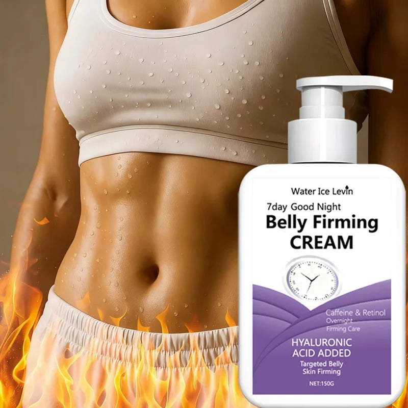 7 Day Belly Firming Cream Caffeine and Retinol Overnight Body Treatment
