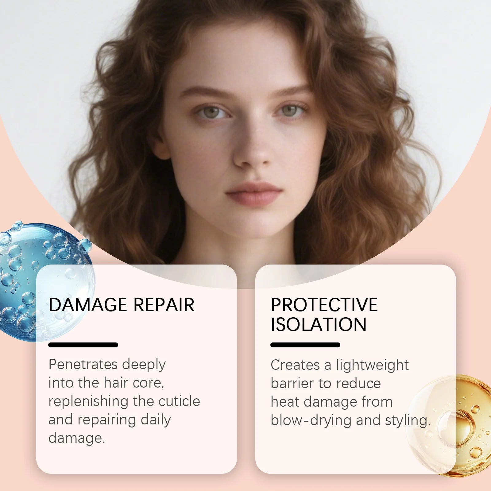 Leave-in Hair Conditioner Cream for Anti-Frizz and Deep Moisturizing - 3