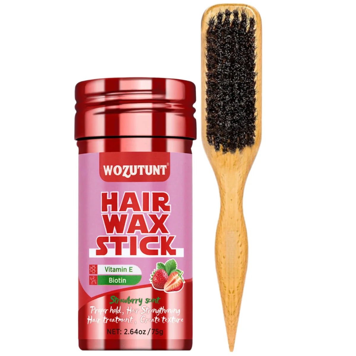 Hair Wax Stick for Frizz Control Smoothing Finishing Cream 75g