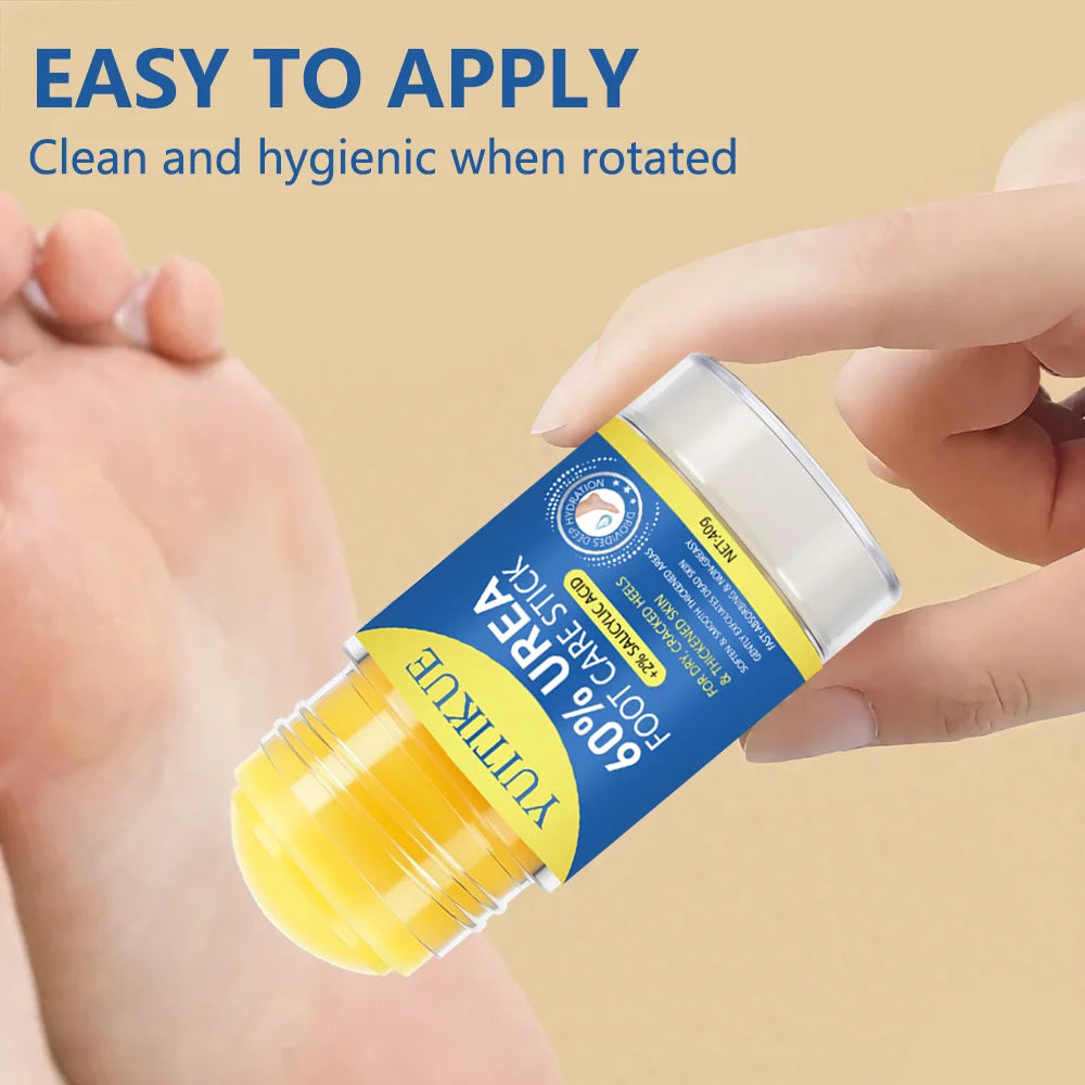 YUITIKUE 60% Urea Foot Care Stick Salicylic Acid Cracked Heel Repair - 6