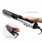 Professional Ionic Hot Air Hair Dryer Brush and Volumizer Styler