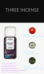 3pc Solid Fragrance Balm Portable Matte Metal Deodorant Perfume Set