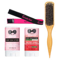 Goiple Hair Wax Stick Kit for Flyaways and Styling with Brush and Band
