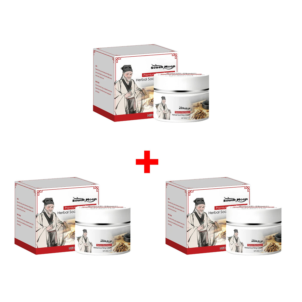 Herbal Soothing Skin Relief Cream for Dryness and Irritation