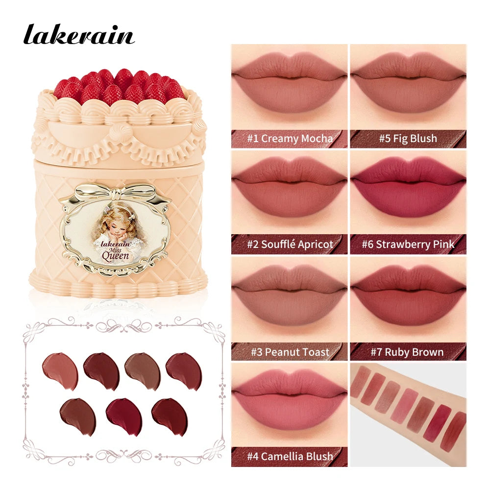 Velvet Matte Strawberry Lip Cream - 1