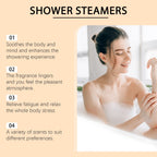 8 Piece Aromatherapy Shower Steamer Tablet Set for Relaxation