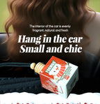 4pc Christmas Car Air Freshener Set Hanging Perfume Diffuser