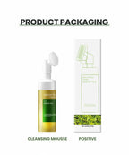 Amino Acid Facial Cleansing Mousse Deep Pore Foam Wash and Makeup Remover