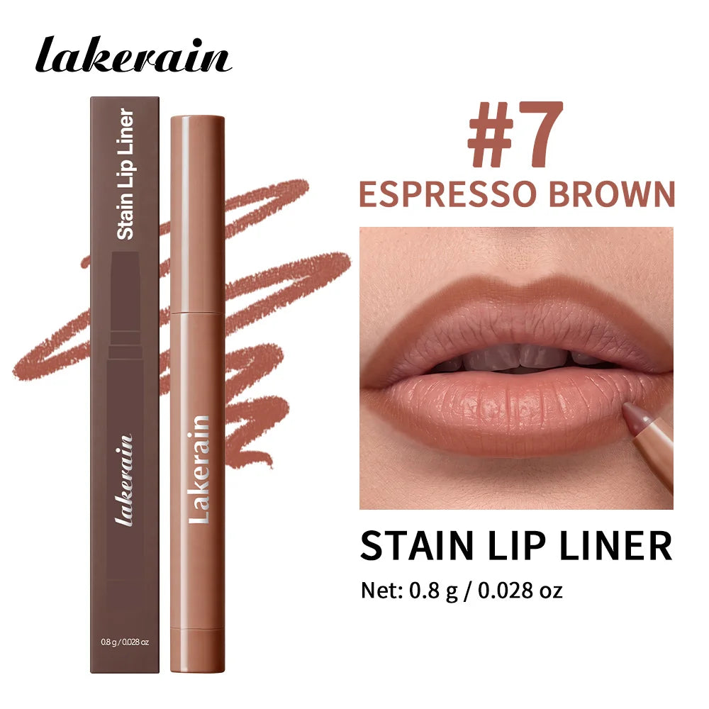 Waterproof Matte Lip Liner Pencil for Long-Lasting Lip Contouring