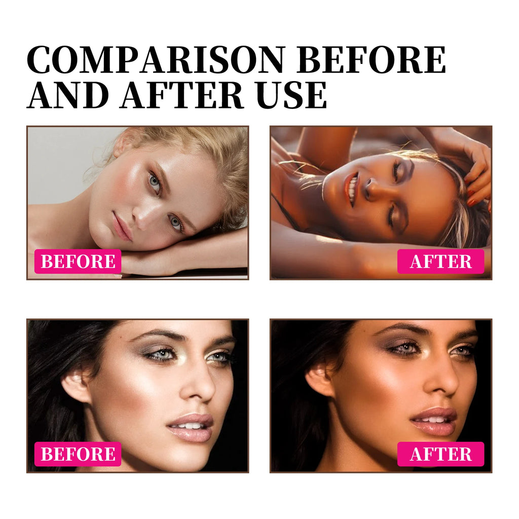 Sunless Self-Tanning Spray for Natural Glowing Skin