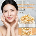 Peptide Hyaluronic Acid Face Serum Capsules Anti Aging Moisturizer
