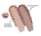 Dual-Tone Eyebrow Powder Palette with Brush