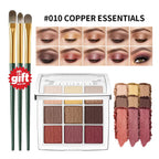 9-Color Eyeshadow Palette with Makeup Brush