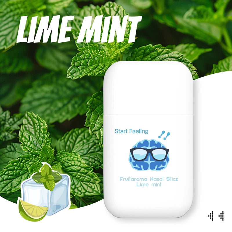 Refreshing Fruit Scent Nasal Energy Stick for Alertness