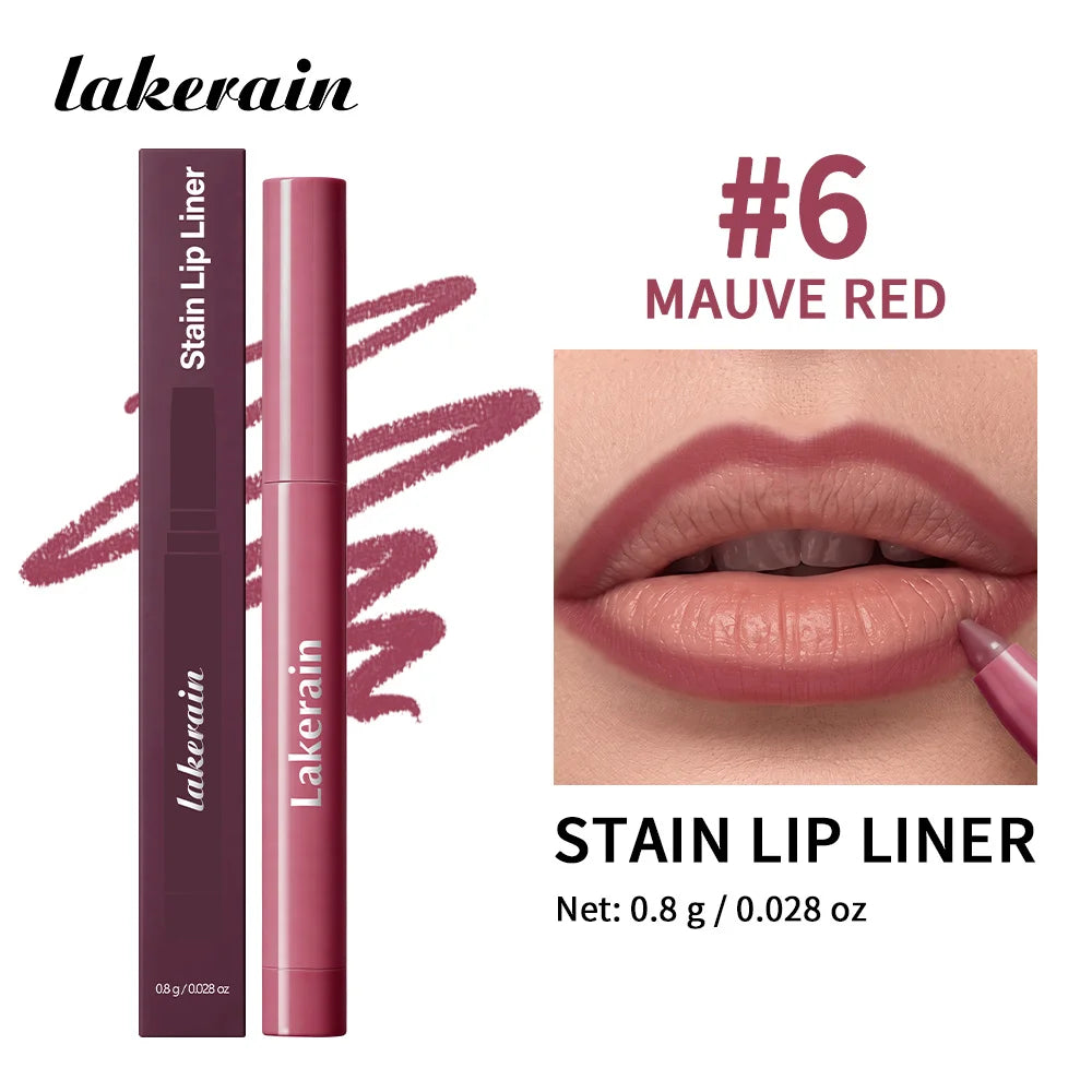 Waterproof Matte Lip Liner Pencil for Long-Lasting Lip Contouring