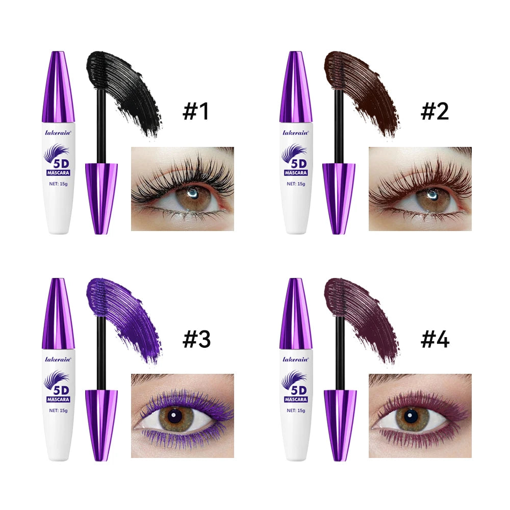 5D Waterproof Lengthening and Volumizing Mascara - 6