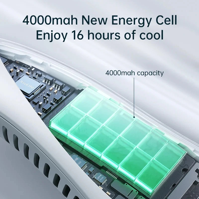 Portable Bladeless Neck Fan Rechargeable Hands Free Personal Cooler