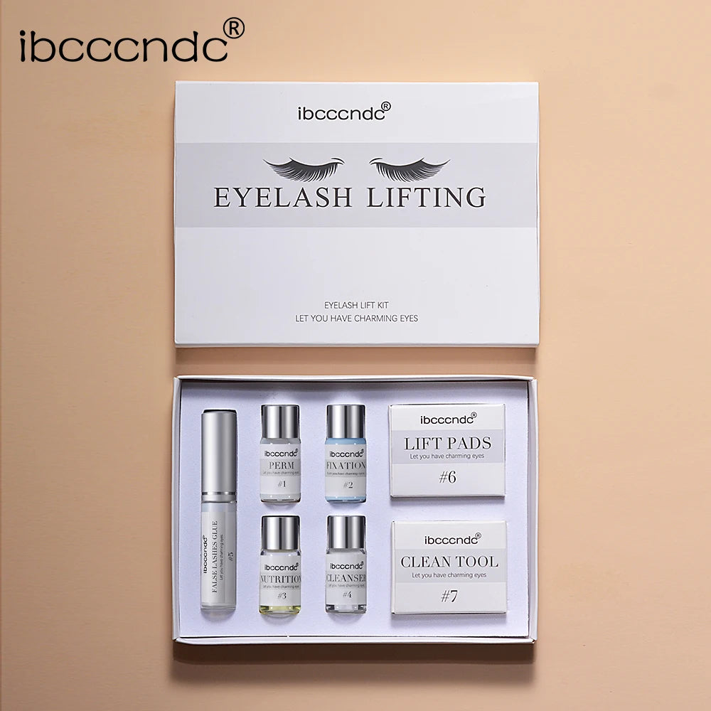 Professional Eyelash Lifting and Perming Kit for Home Use