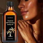 YUITIKUE Tropical Self Tanning Body Oil Natural Bronze Glow 100ml