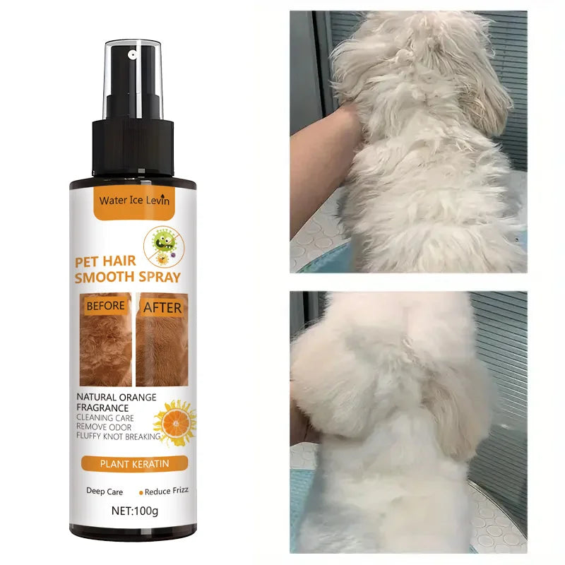 Pet Hair Detangler Spray Smoothing Conditioner for Dogs and Cats