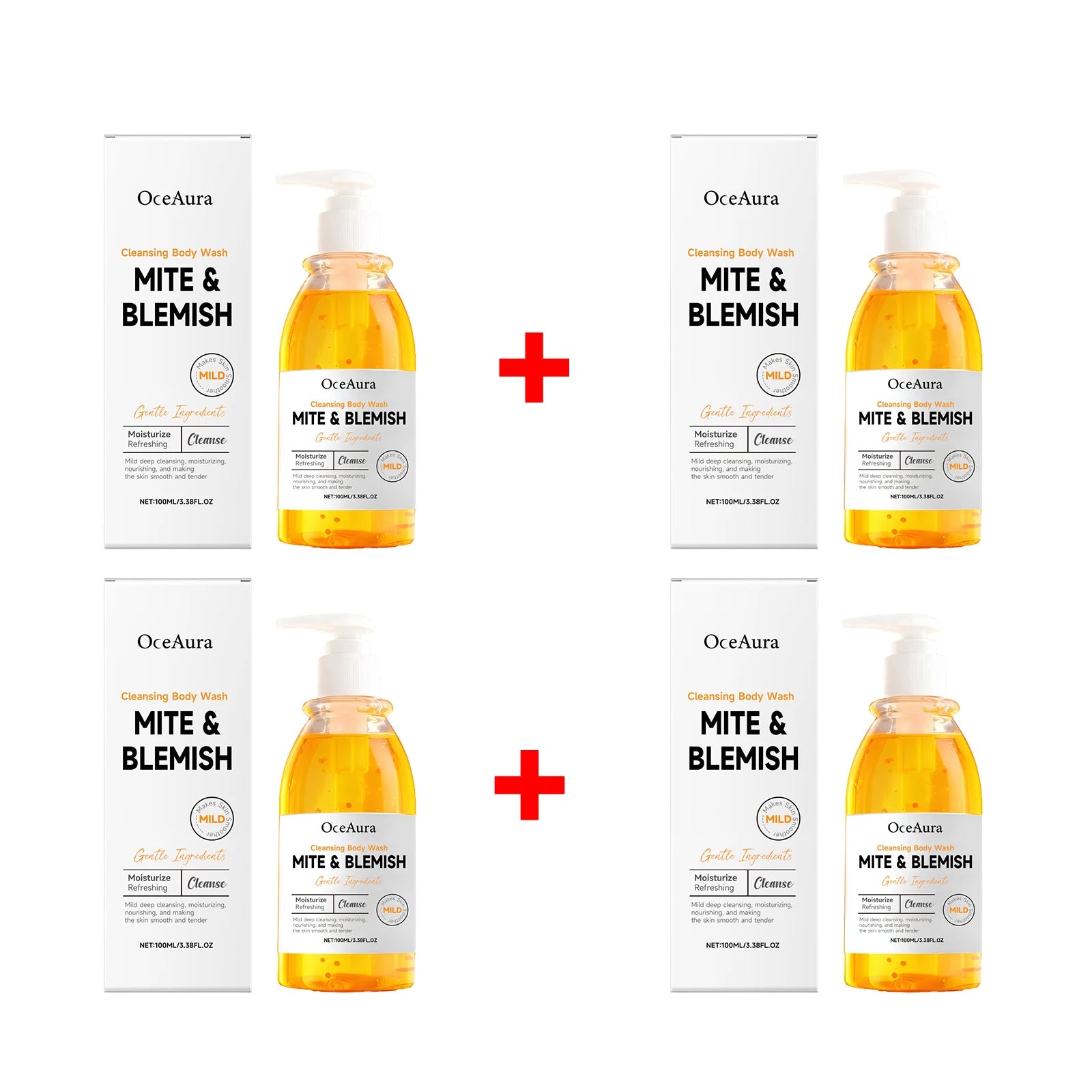 Anti-Mite and Acne Control Body Wash for Oily Skin - 14