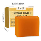 Turmeric Kojic Acid Soap Deep Cleansing Brightening Bar for Face and Body