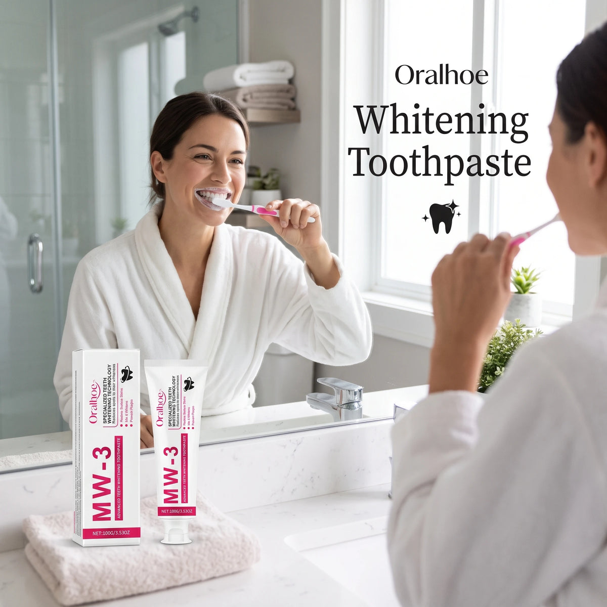 Stain Removal Whitening Toothpaste for Brighter Smiles