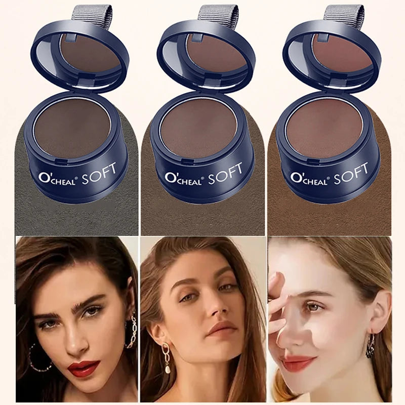 Ocheal Hairline Powder Waterproof Root Cover Up and Brow Stamp - 1