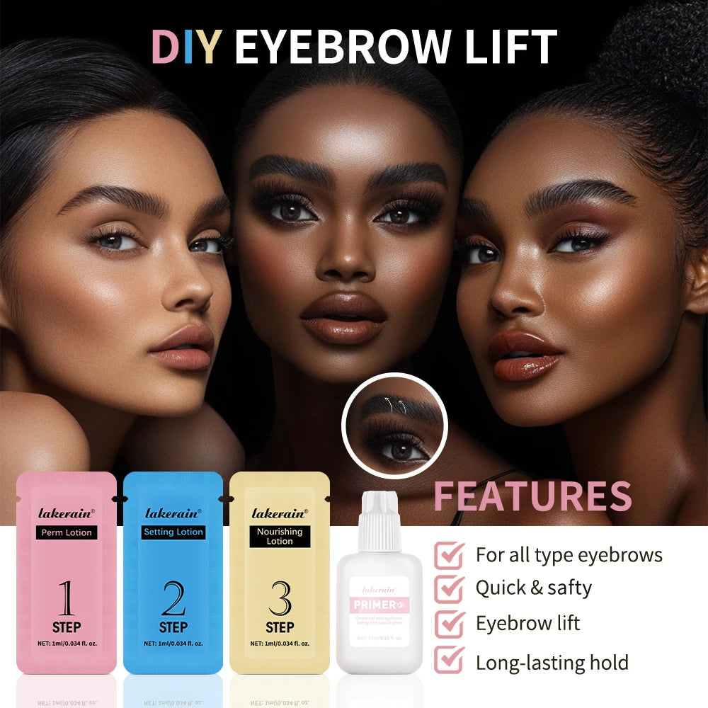Professional Eyebrow Lamination Kit for Fuller Thicker Brows - 3